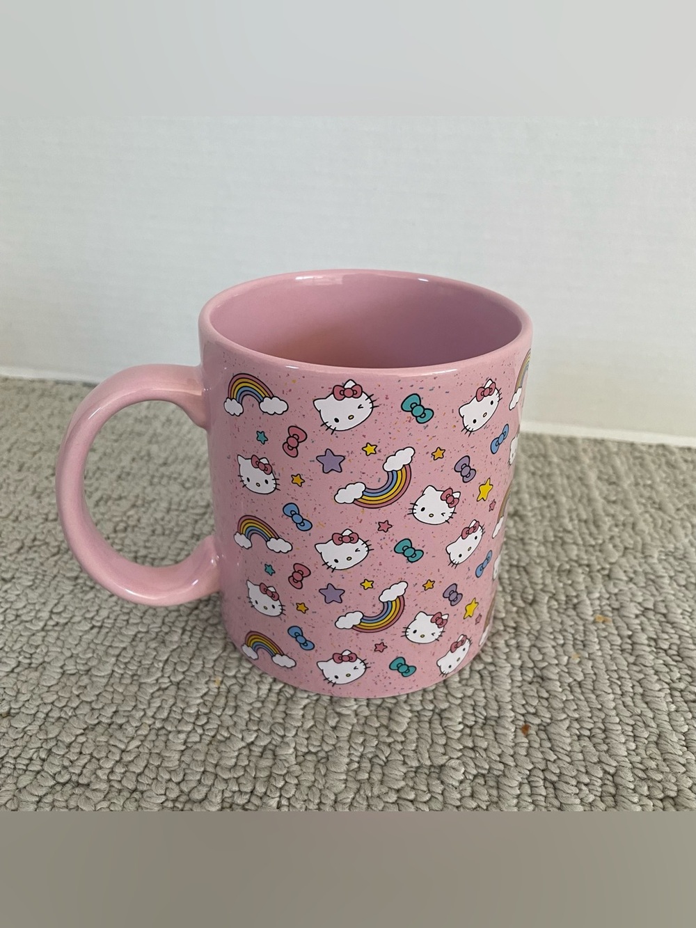 New hello kitty pink mug